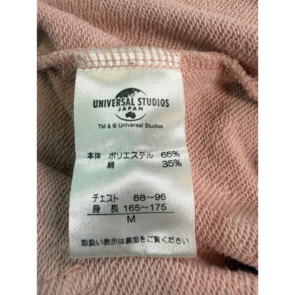 Universal Studios Japan Hoodie Womens M Pink Hello Kitty Full Zip Graphic Sanrio - Picture 3 of 5